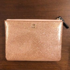 Rose Gold kate spade clutch